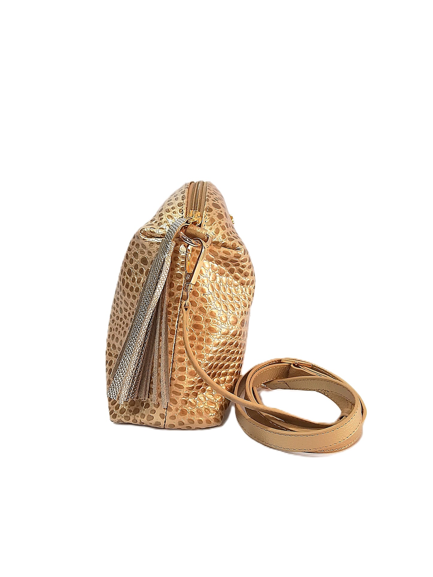 Bolso Alba Dorado.