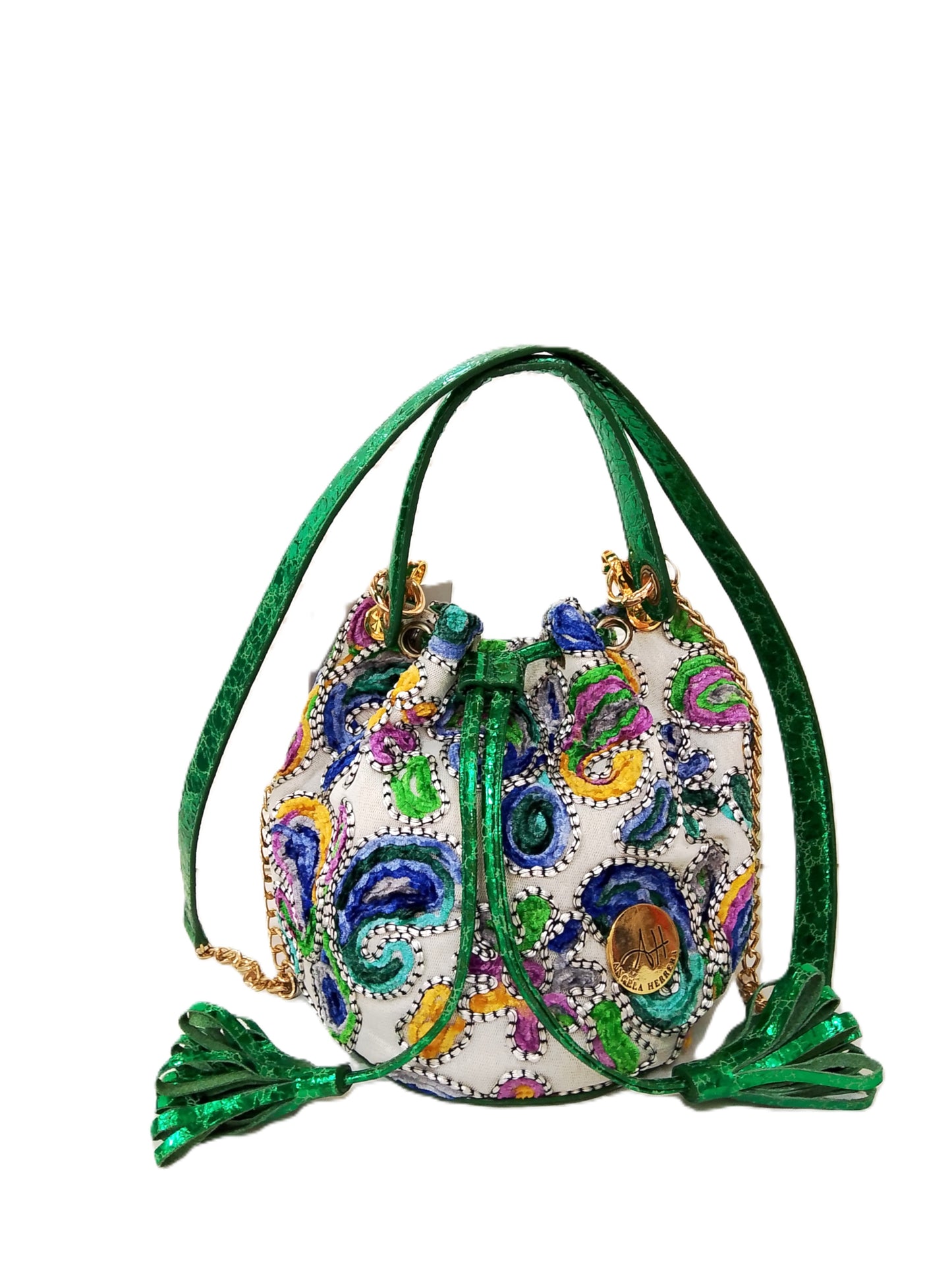 Bolso Bucket Verde Accesorios