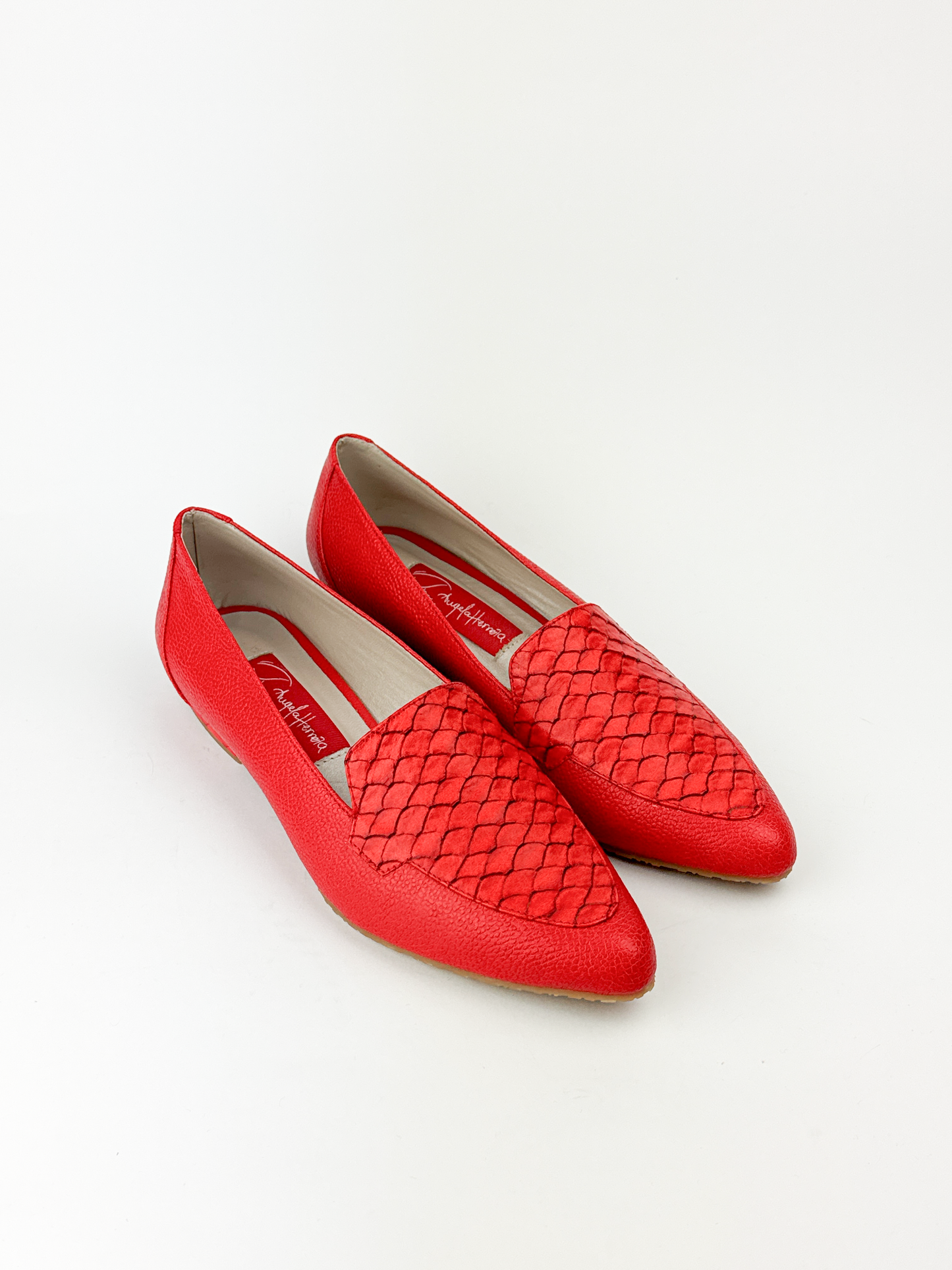 Mocasín Isabel Rojo Cherry