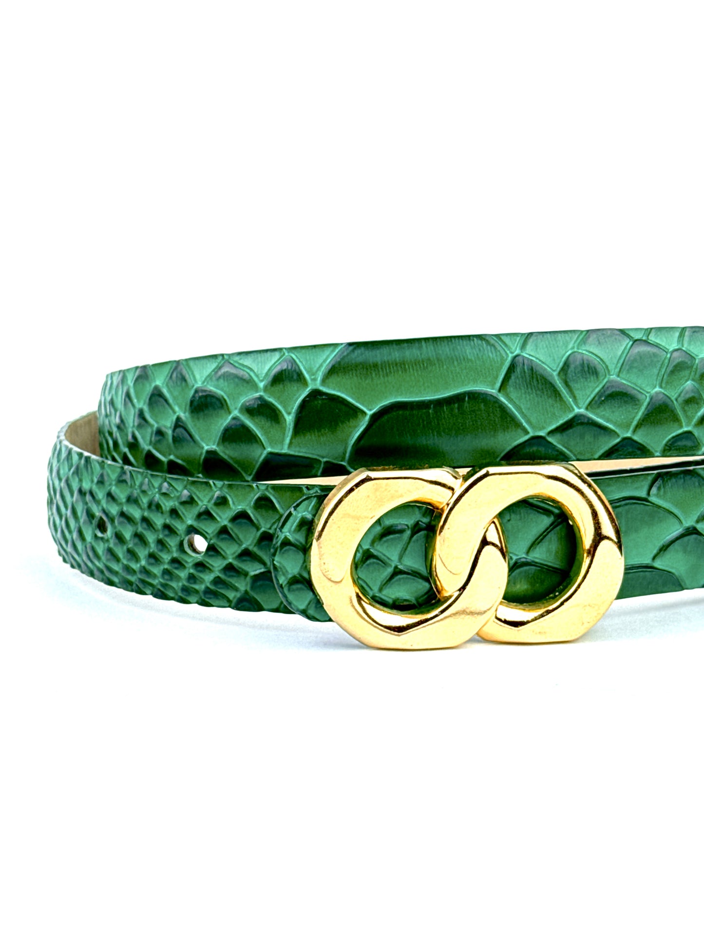 Cinturón pitón verde Cali