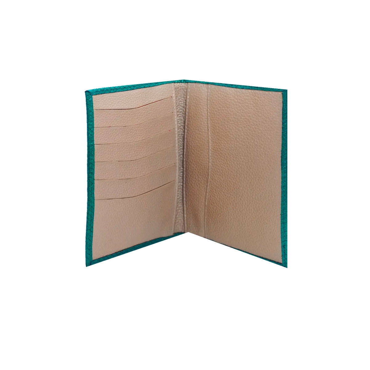 Porta Pasaporte Verde
