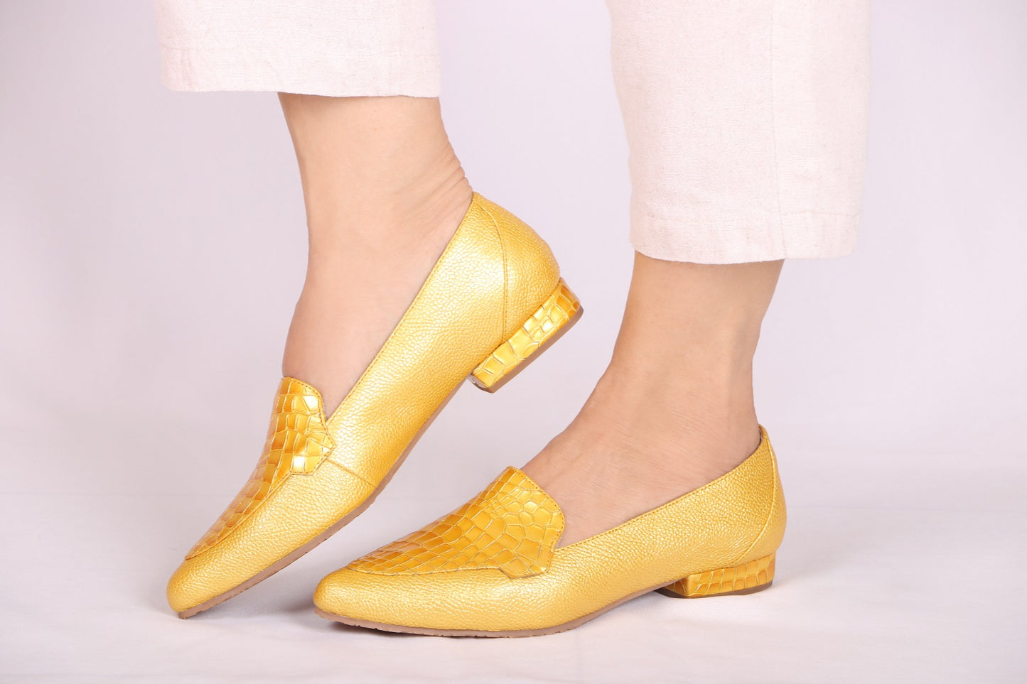 Mocasín Isabel Golosina Mostaza